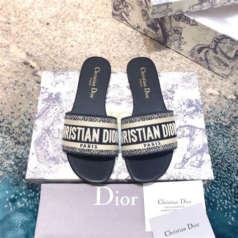 christian dior slippers dames